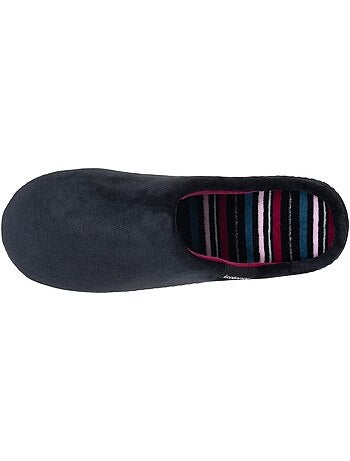Pantofole mules microvelluto, suola ergonomica, schiuma donna Isotoner