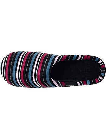Pantofole mules microvelluto, suola ergonomica, schiuma donna Isotoner