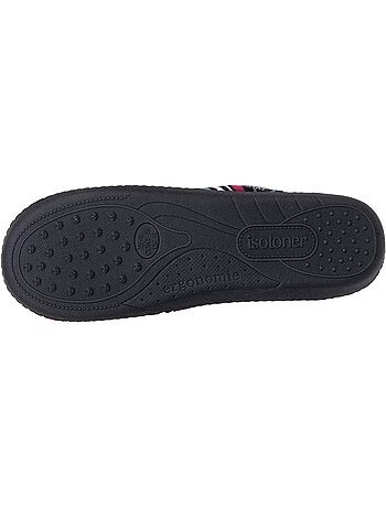 Pantofole mules microvelluto, suola ergonomica, schiuma donna Isotoner