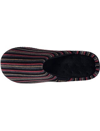 Pantofole mules microvelluto ultra morbido, suola uomo isotoner