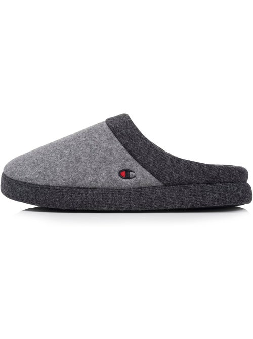Pantofole mules morbida felpa melange, comode pantofole uomo Champion - Kiabi