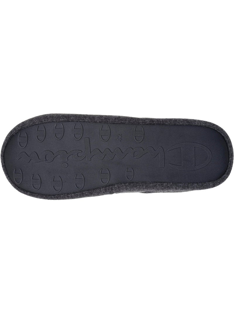 Pantofole mules morbida felpa melange, comode pantofole uomo Champion Grigio melangiato - Kiabi