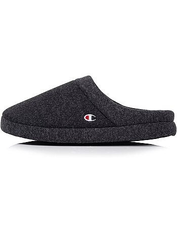 Pantofole mules morbida felpa melange, comode pantofole uomo Champion
