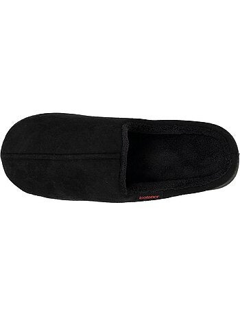 Pantofole mules pelle scamosciata, confortevole uomo isotoner