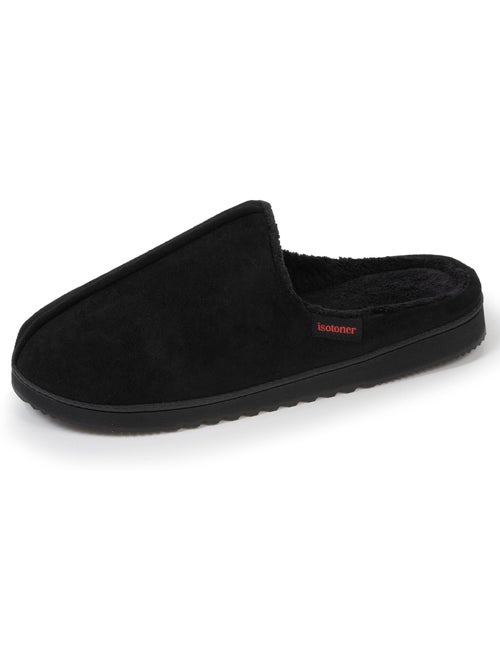 Pantofole mules pelle scamosciata, confortevole uomo isotoner - Kiabi Pantofole mules pelle scamosciata, confortevole uomo isotoner - Kiabi
