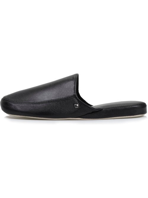 Pantofole mules pelle ultra confortevole e leggera uomo isotoner - Kiabi Pantofole mules pelle ultra confortevole e leggera uomo isotoner - Kiabi