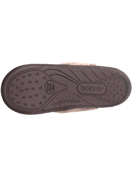 Pantofole mules Pelliccia iridescente e imitazione bambina Isotoner - Kiabi