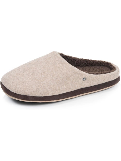 Pantofole mules pile, caldo, suola comfort uomo - Kiabi
