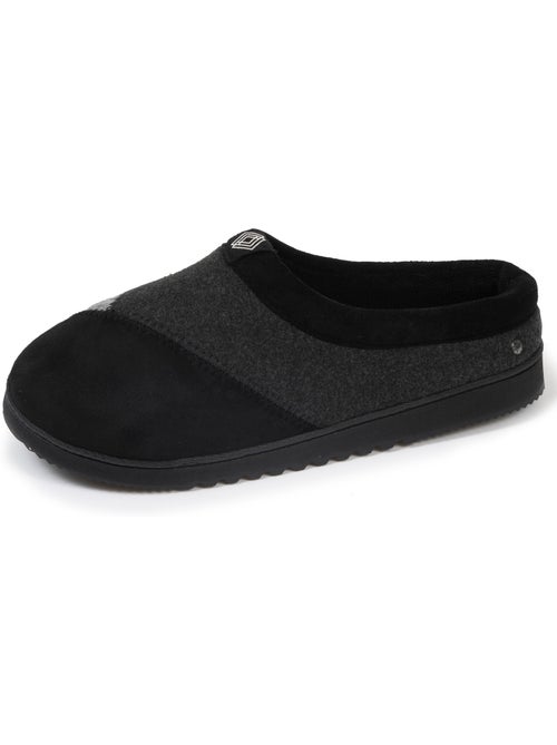 Pantofole mules pile, caldo, suola comfort uomo - Kiabi Pantofole mules pile, caldo, suola comfort uomo - Kiabi