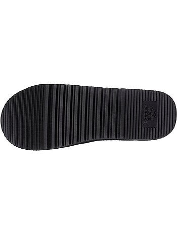 Pantofole mules pile, caldo, suola comfort uomo isotoner