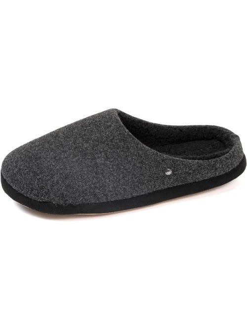 Pantofole mules pile, caldo, suola comfort uomo isotoner - Kiabi Pantofole mules pile, caldo, suola comfort uomo isotoner - Kiabi