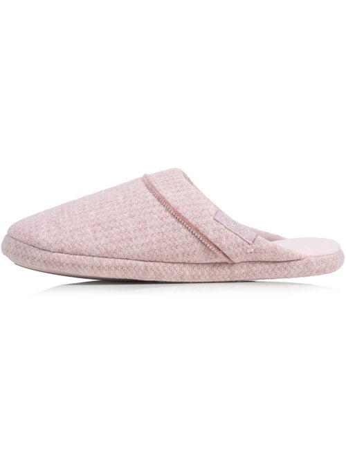 Pantofole mules Rete a nido d'ape, suola in gomma donna Isotoner - Kiabi