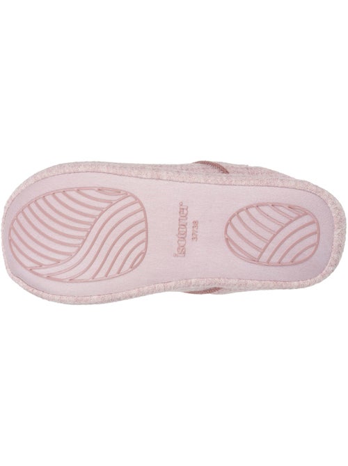 Pantofole mules Rete a nido d'ape, suola in gomma donna Isotoner - Kiabi