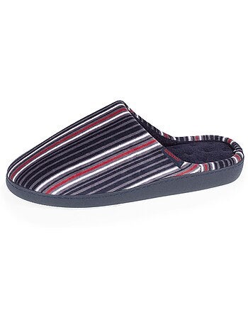 Pantofole mules schiuma a memoria di forma uomo Isotoner