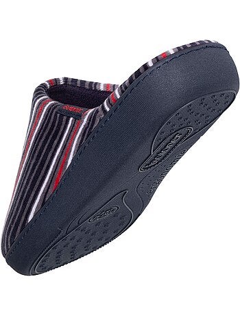 Pantofole mules schiuma a memoria di forma uomo Isotoner