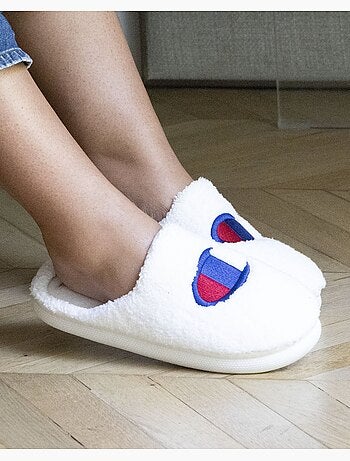 Pantofole mules sherpa elegante e caldo, comodo, donna