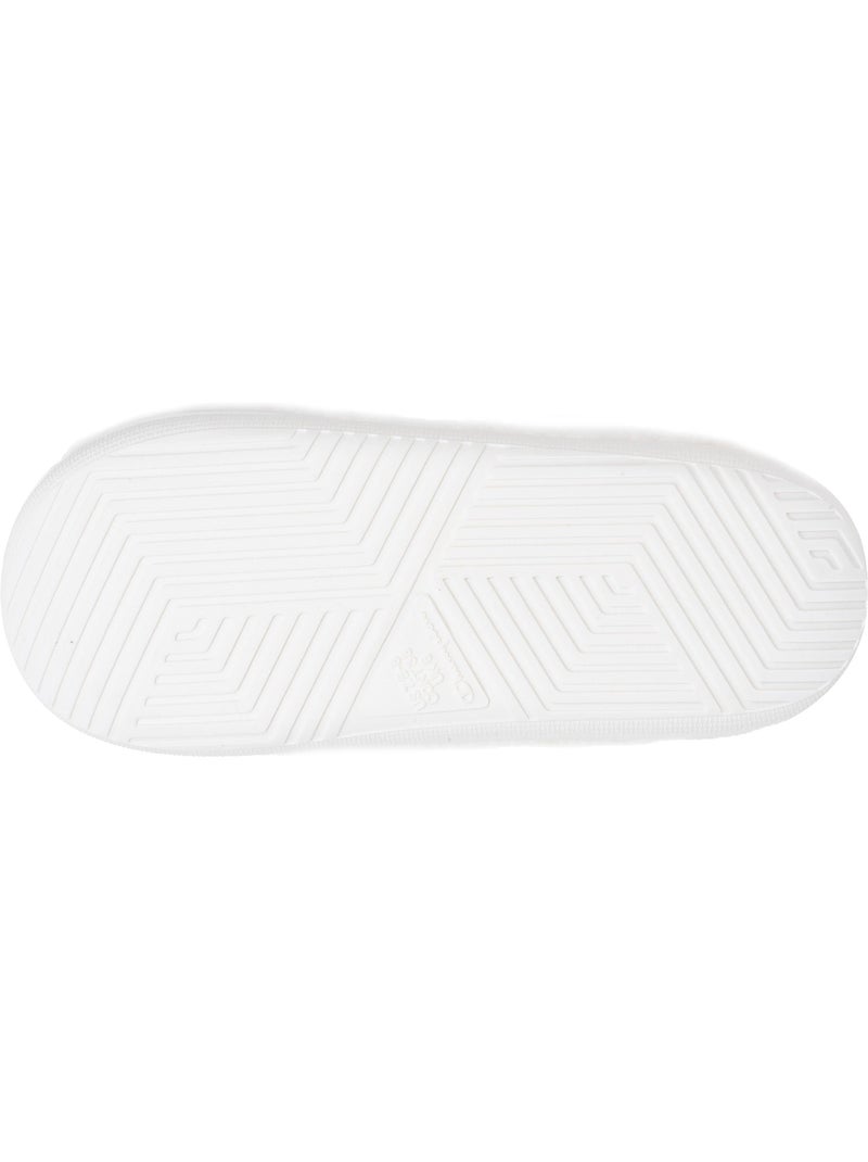 Pantofole mules sherpa elegante e caldo, comodo, donna Champion Avorio - Kiabi