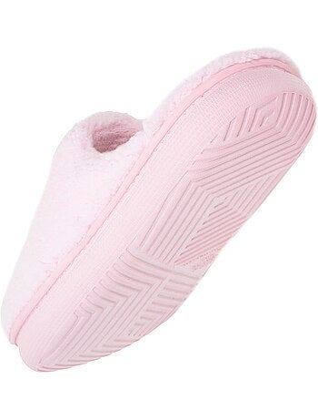 Pantofole mules sherpa elegante e caldo, comodo, donna Champion
