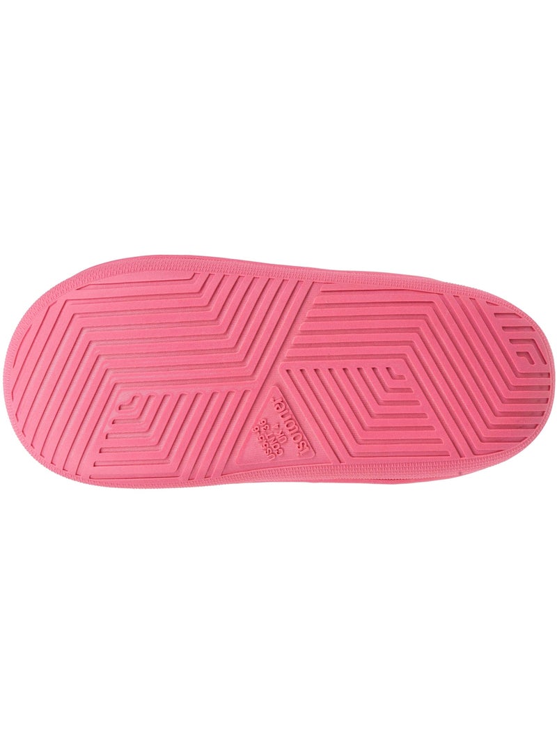 Pantofole mules sherpa fragola, suola bloup xtra bambina Avorio - Kiabi