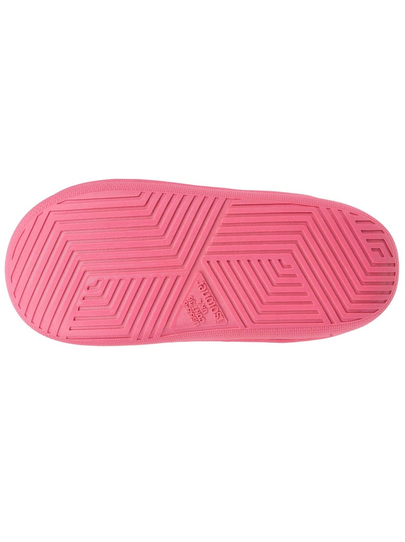 Pantofole mules sherpa fragola, suola bloup XTRA bambina Isotoner Avorio - Kiabi