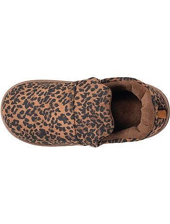 Pantofole mules similpelle, suola bloup, comfort extra donna isotoner