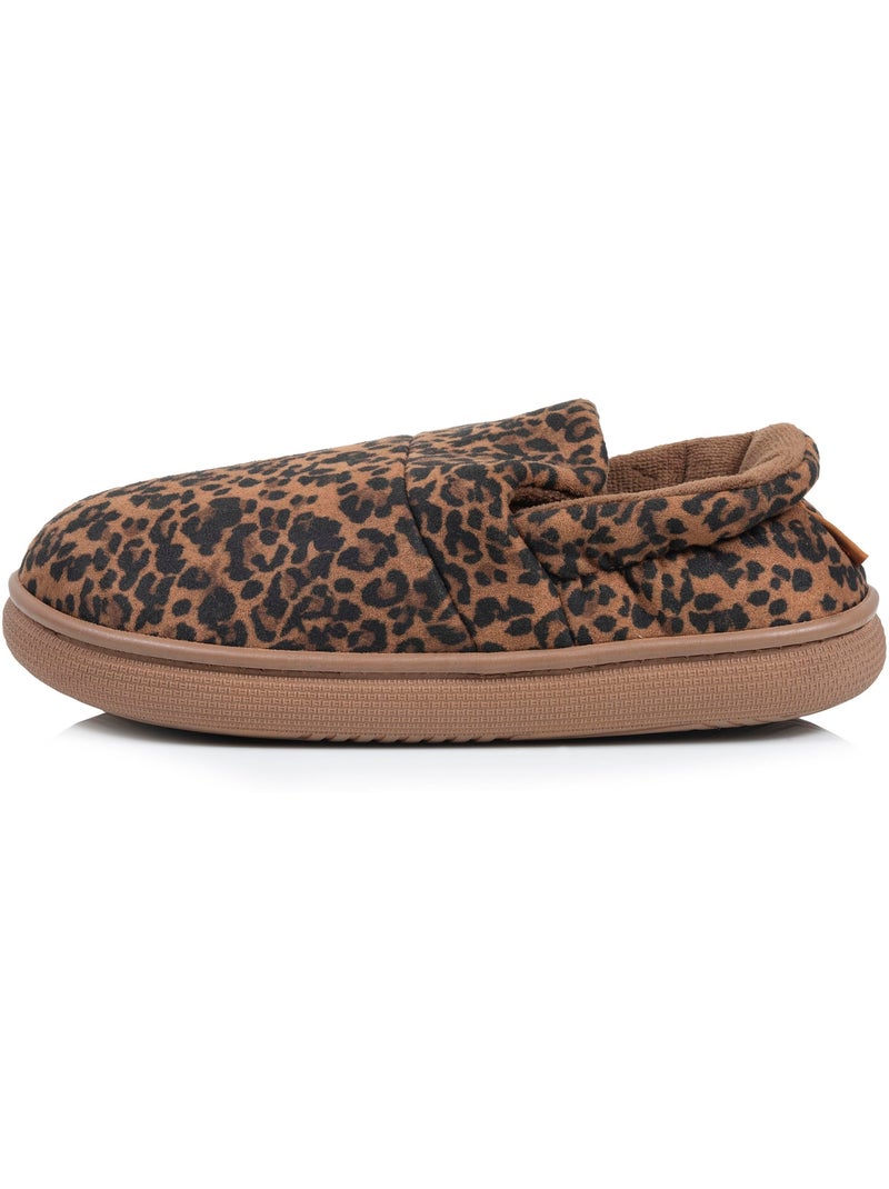 Pantofole mules similpelle, suola bloup, comfort extra donna isotoner Cammello - Kiabi