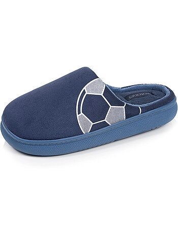 Pantofole mules similpelle, suola Bloup Extra Comfort bambino Isotoner