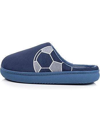 Pantofole mules similpelle, suola Bloup Extra Comfort bambino Isotoner