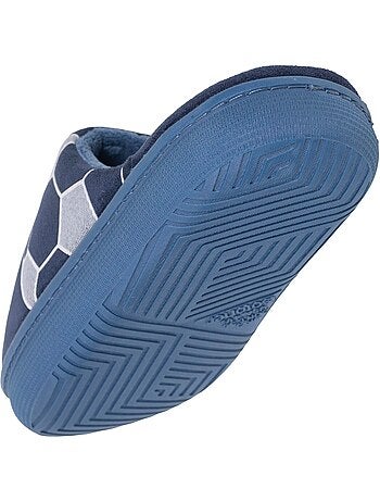 Pantofole mules similpelle, suola Bloup Extra Comfort bambino Isotoner
