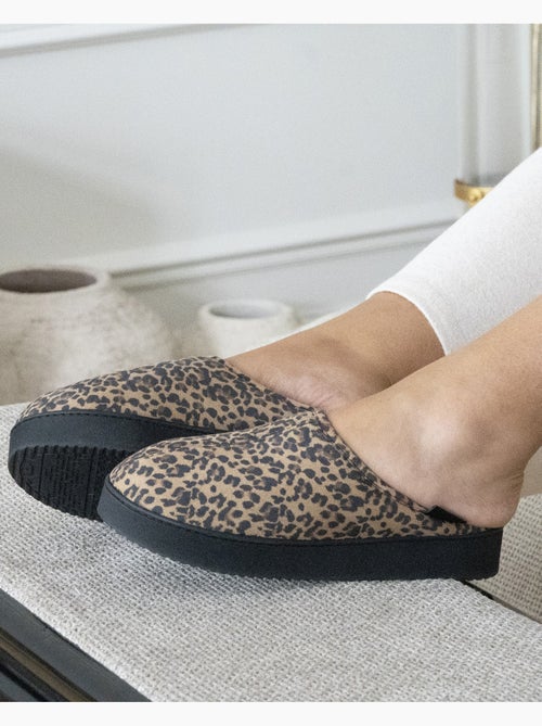 Pantofole mules similpelle, suola con plateau donna - Kiabi Pantofole mules similpelle, suola con plateau donna - Kiabi