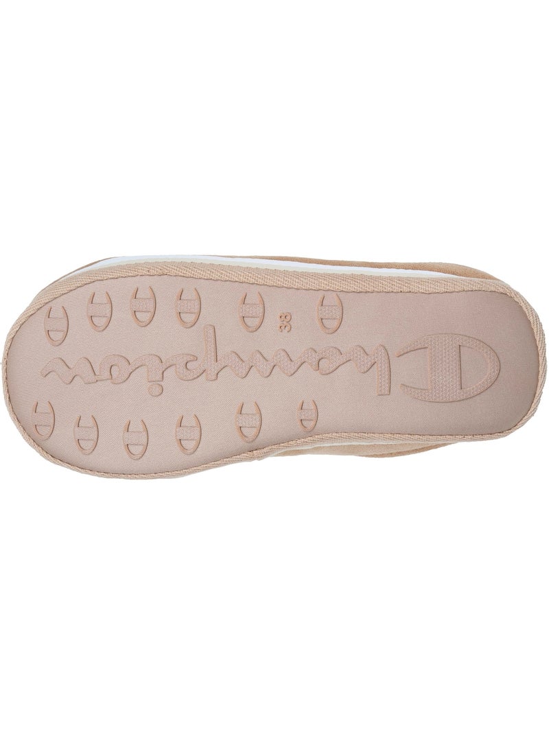 Pantofole mules similpelle ultra confortevole, morbida, donna Cammello - Kiabi