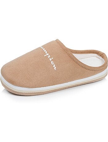 Pantofole mules maglia a costine ultra confortevole, donna champion