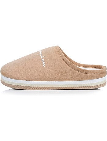 Pantofole mules maglia a costine ultra confortevole, donna champion