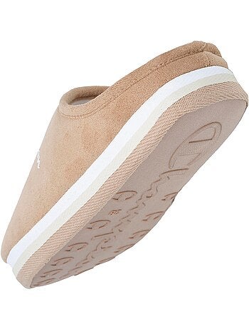 Pantofole mules maglia a costine ultra confortevole, donna champion