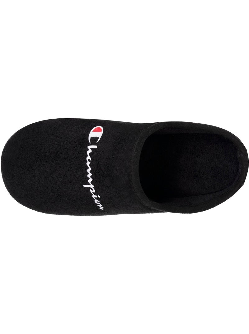 Pantofole mules similpelle ultra confortevole, morbida, donna Champion Nero - Kiabi