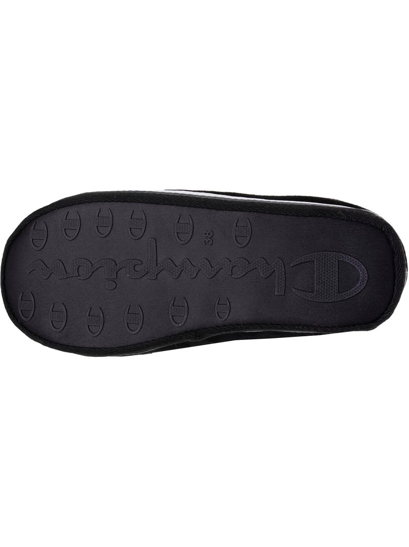 Pantofole mules similpelle ultra confortevole, morbida, donna Champion Nero - Kiabi