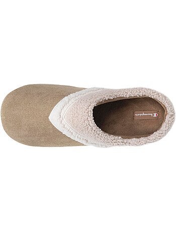Pantofole mules similpelle ultra confortevole, morbida, uomo Champion