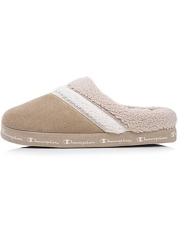 Pantofole mules similpelle ultra confortevole, morbida, uomo Champion