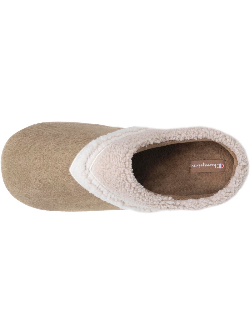 Pantofole mules similpelle ultra confortevole, morbida, uomo Champion Beige/Bianco - Kiabi