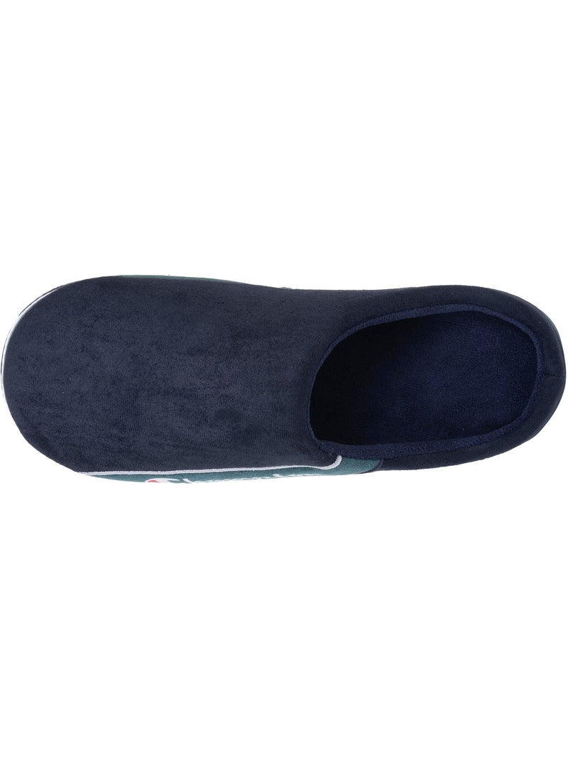 Pantofole mules similpelle ultra confortevole, morbida, uomo Champion Blu Verde - Kiabi