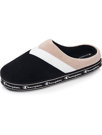 Pantofole mules similpelle ultra confortevole, morbida, uomo Champion