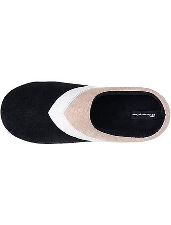Pantofole mules similpelle ultra confortevole, morbida, uomo Champion