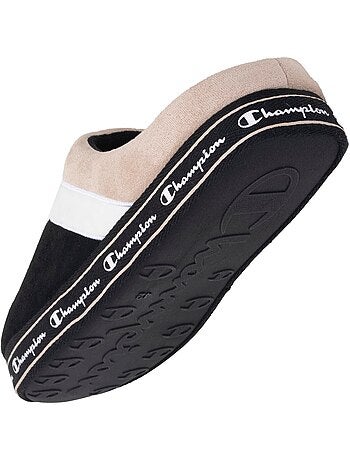 Pantofole mules similpelle ultra confortevole, morbida, uomo Champion