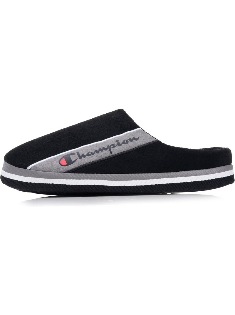 Pantofole mules similpelle ultra confortevole, morbida, uomo Champion Nero - Kiabi