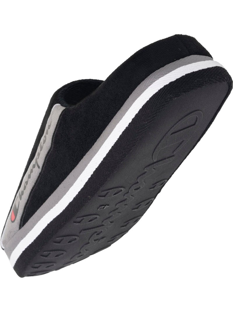 Pantofole mules similpelle ultra confortevole, morbida, uomo Champion Nero - Kiabi
