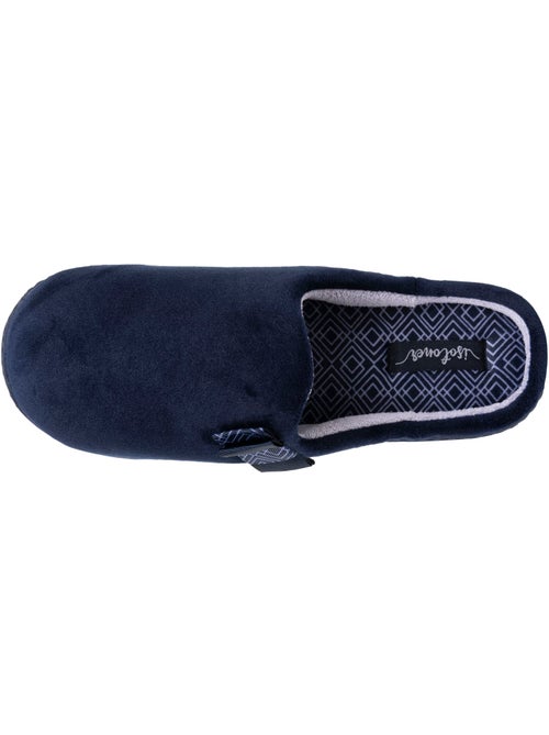 Pantofole mules soletta ergonomica in microvelour con donna Isotoner - Kiabi