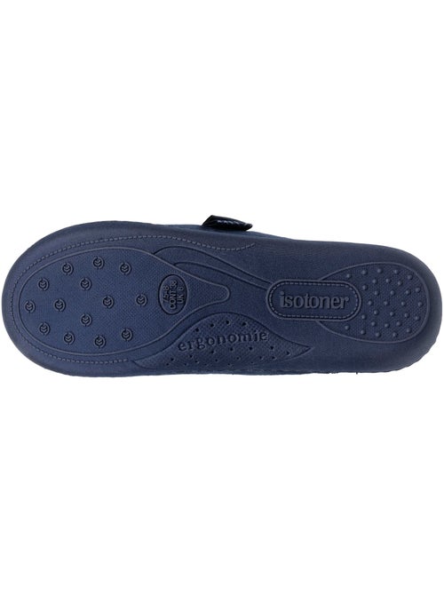Pantofole mules soletta ergonomica in microvelour con donna Isotoner - Kiabi