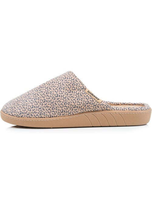 Pantofole mules soletta ergonomica in velluto, schiuma donna - Kiabi Pantofole mules soletta ergonomica in velluto, schiuma donna - Kiabi