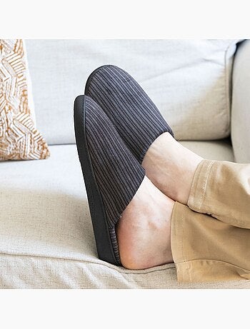 Pantofole mules soletta in memory foam uomo Isotoner