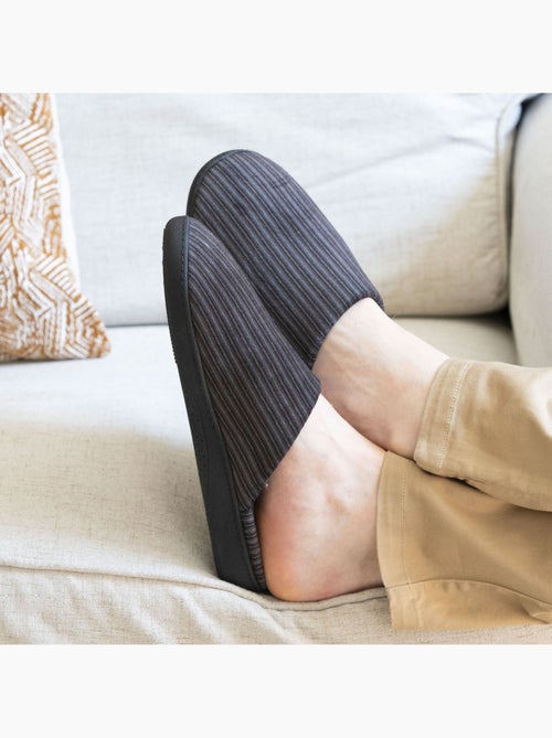 Pantofole mules soletta in memory foam uomo Isotoner - Kiabi